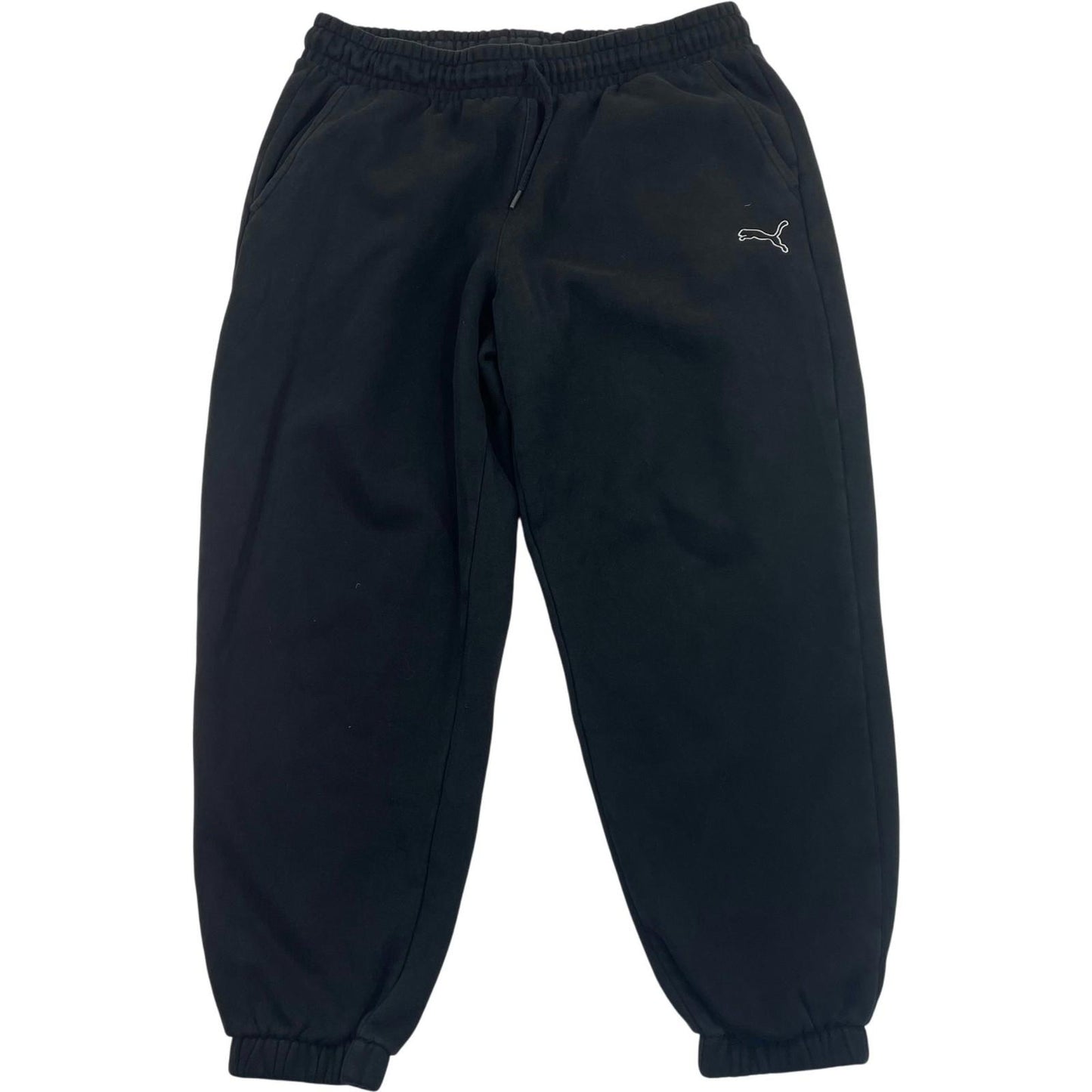 Puma Jogger Trousers Casual Sport Black Mens Large L