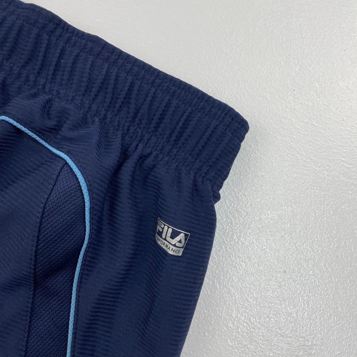FILA SPORT Athletic Shorts Performance Blue Elastic Waist Mens XL