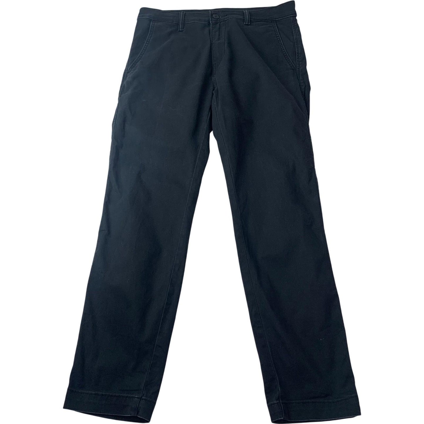 Levi's XX Chino Standard Taper Black Trousers Classic Look Men's 31 X 30