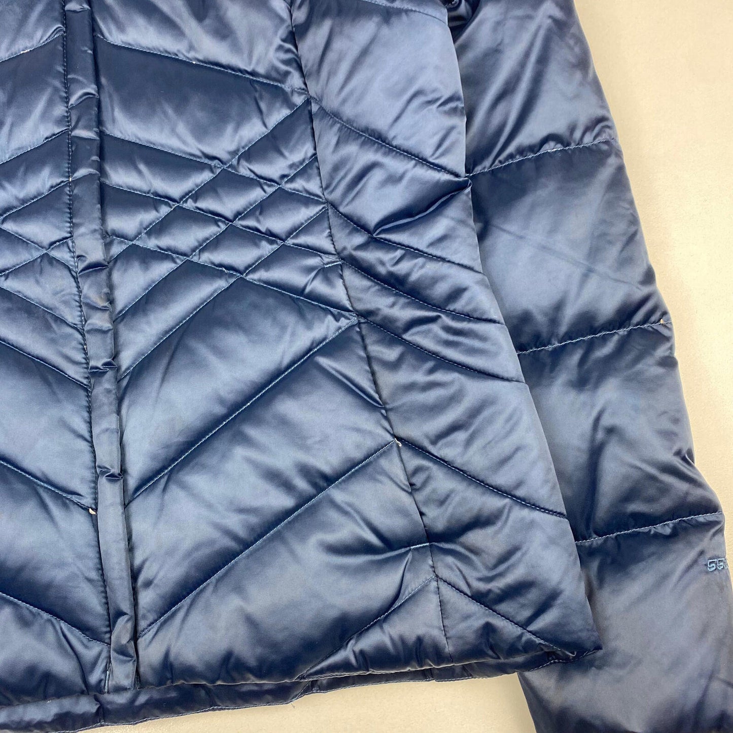 Women’s THE NORTH FACE Blue 550 Down Puffer Jacket , Size Medium