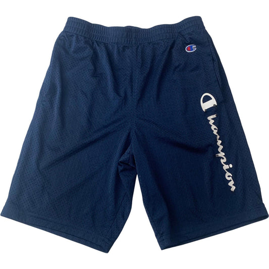 Champion Activewear Shorts Athletic Mesh Navy Boys Large