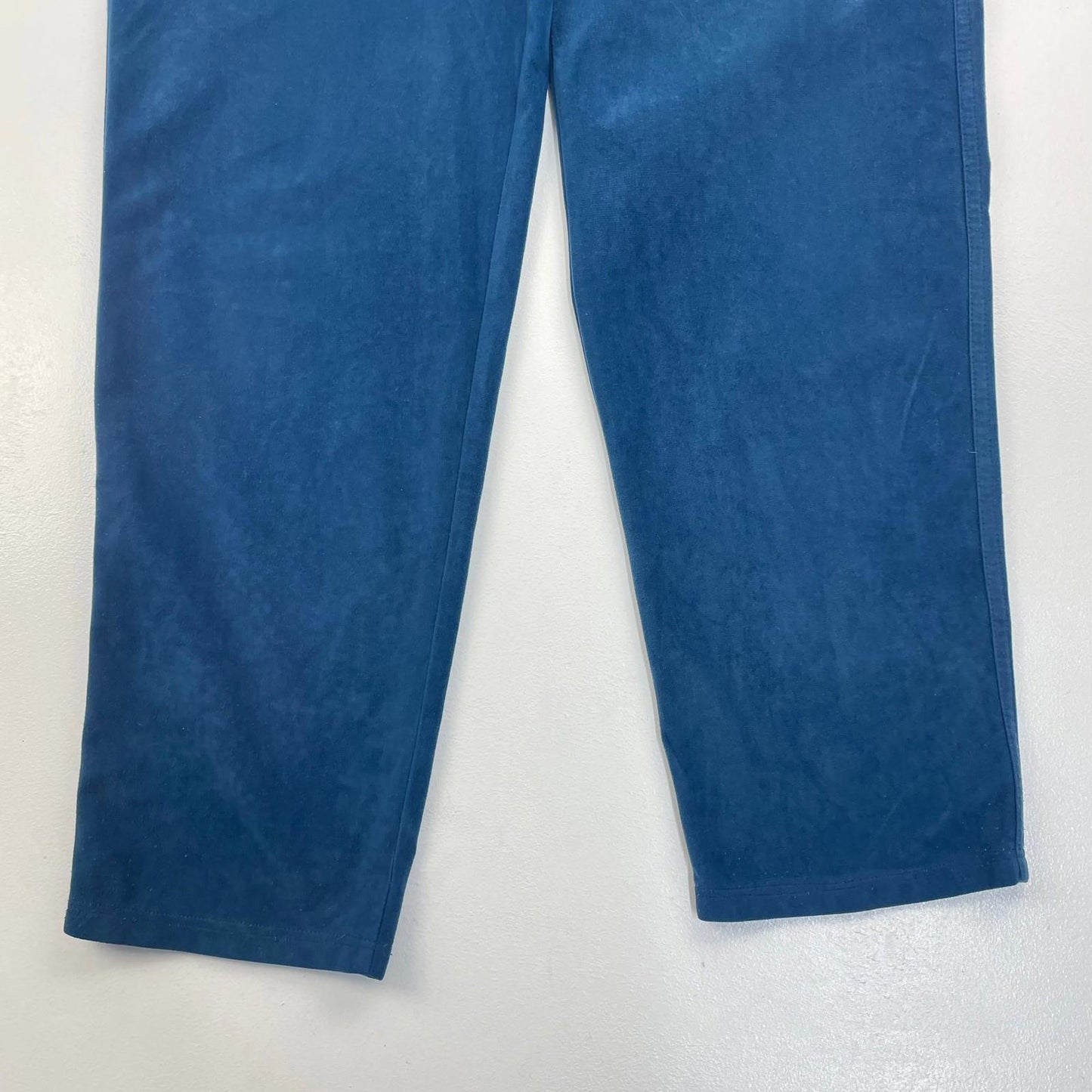 Diadora Jogger Track Pants Fleece Lined Blue Mens XL
