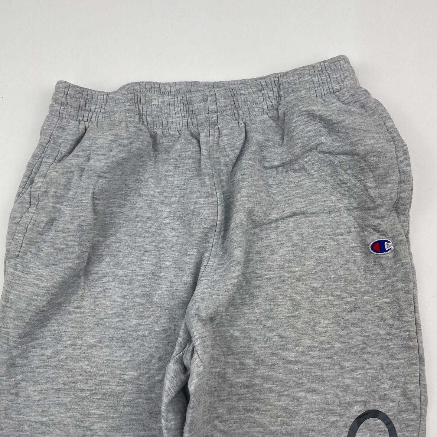 Boys CHAMPION Youth Grey Joggers , Spellout , Size Youth XL