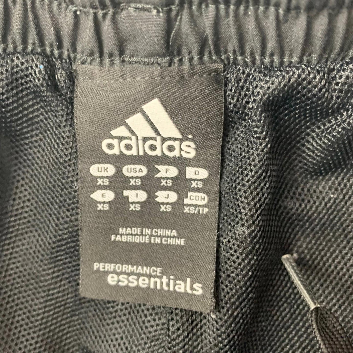 Adidas Essentials Climalite Performance Shorts Black Mens XS