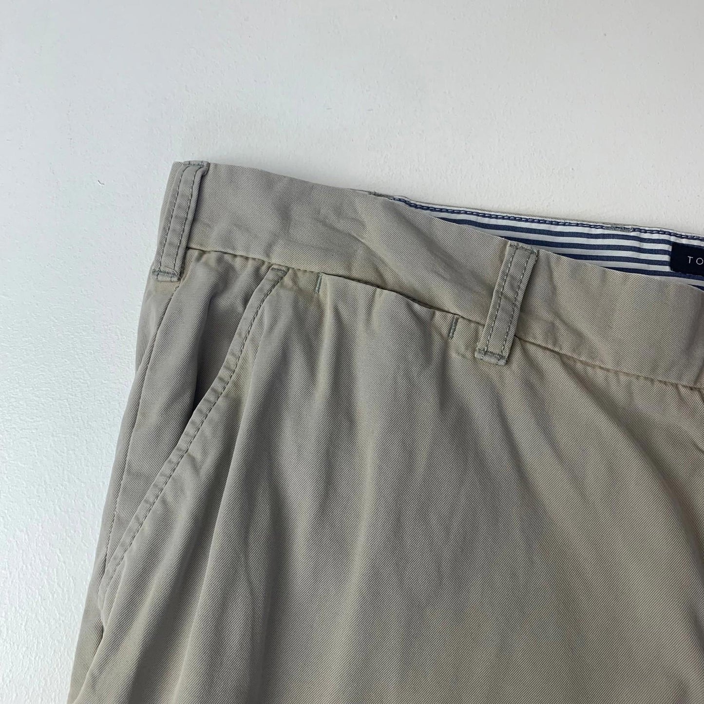 Tommy Hilfiger Trousers Tailored Fit Chino Classic Beige Mens 38/30