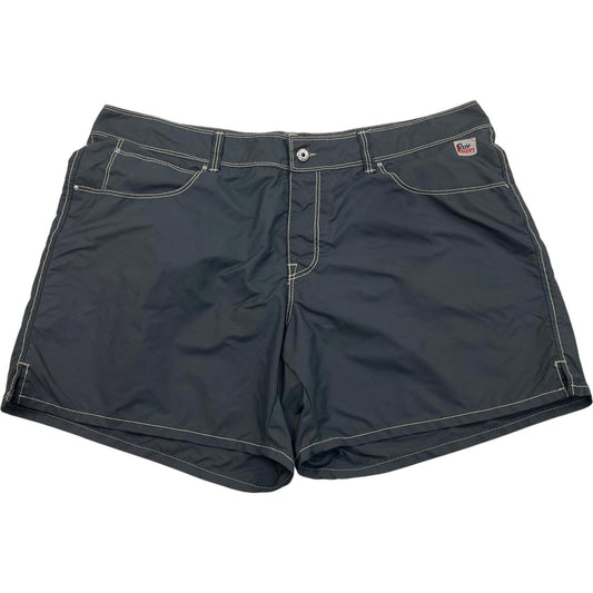 ROGERS Swim Shorts Mesh Lined Retro Grey Men's EU 42 UK 32