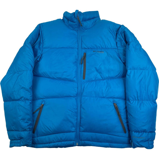 COLUMBIA Titanium Puffer Jacket Winter Warm Blue Womens UK 18/20