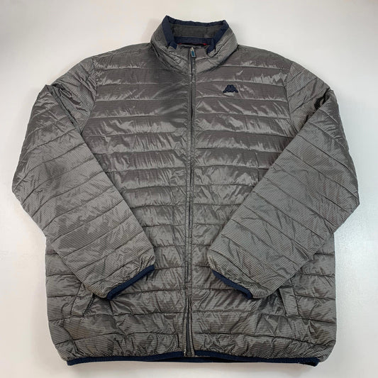 Mens KAPPA Lightweight YURIKO Puffer Jacket / Grey / XXL / 2XL