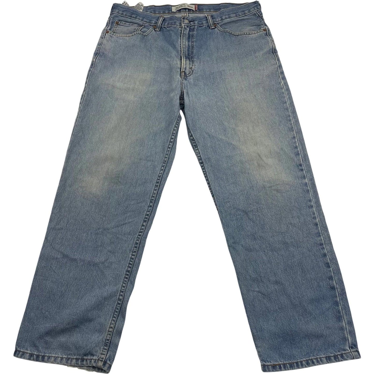 LEVI'S 550 Jeans Relaxed Fit Vintage Blue Light Wash Mens W38 L30