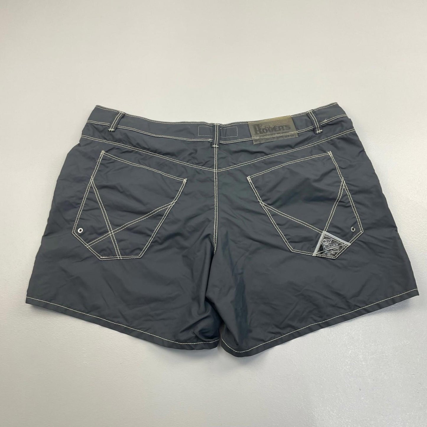 ROGERS Swim Shorts Mesh Lined Retro Grey Men's EU 42 UK 32