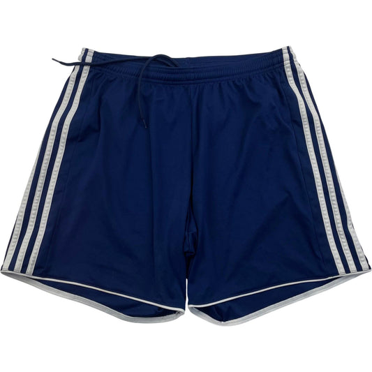 Adidas Climacool Activewear Shorts Blue Drawstring Elastic Waist Mens L