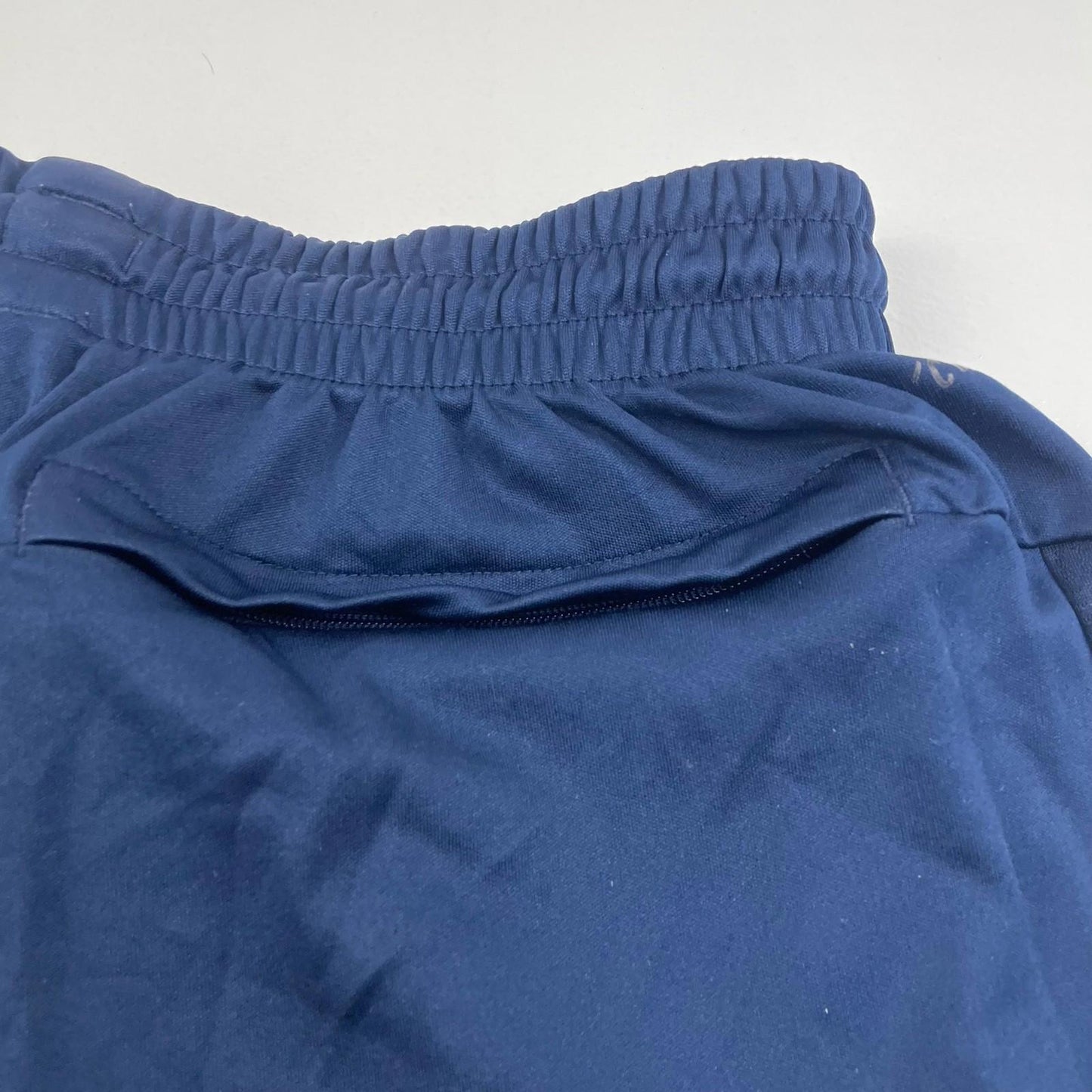 ADIDAS Athletic Shorts Elastic Waist Blue Mens M