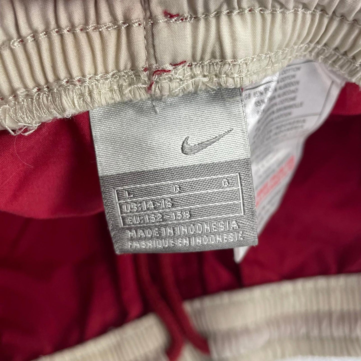 NIKE Swim Shorts Red Boys UK Label Size L 14-16