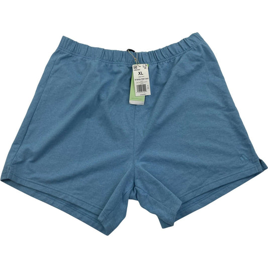 Adidas Activewear Shorts Blue Elastic Waist Women's XL