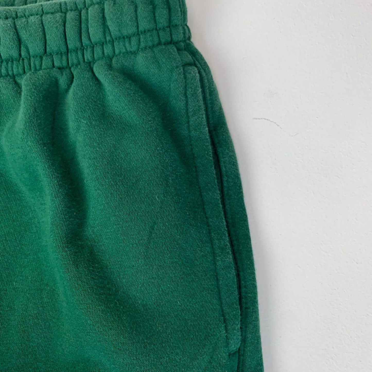 Nike Jogger Sweatpants Shamrock Logo Green Activewear Trousers Mens Medium