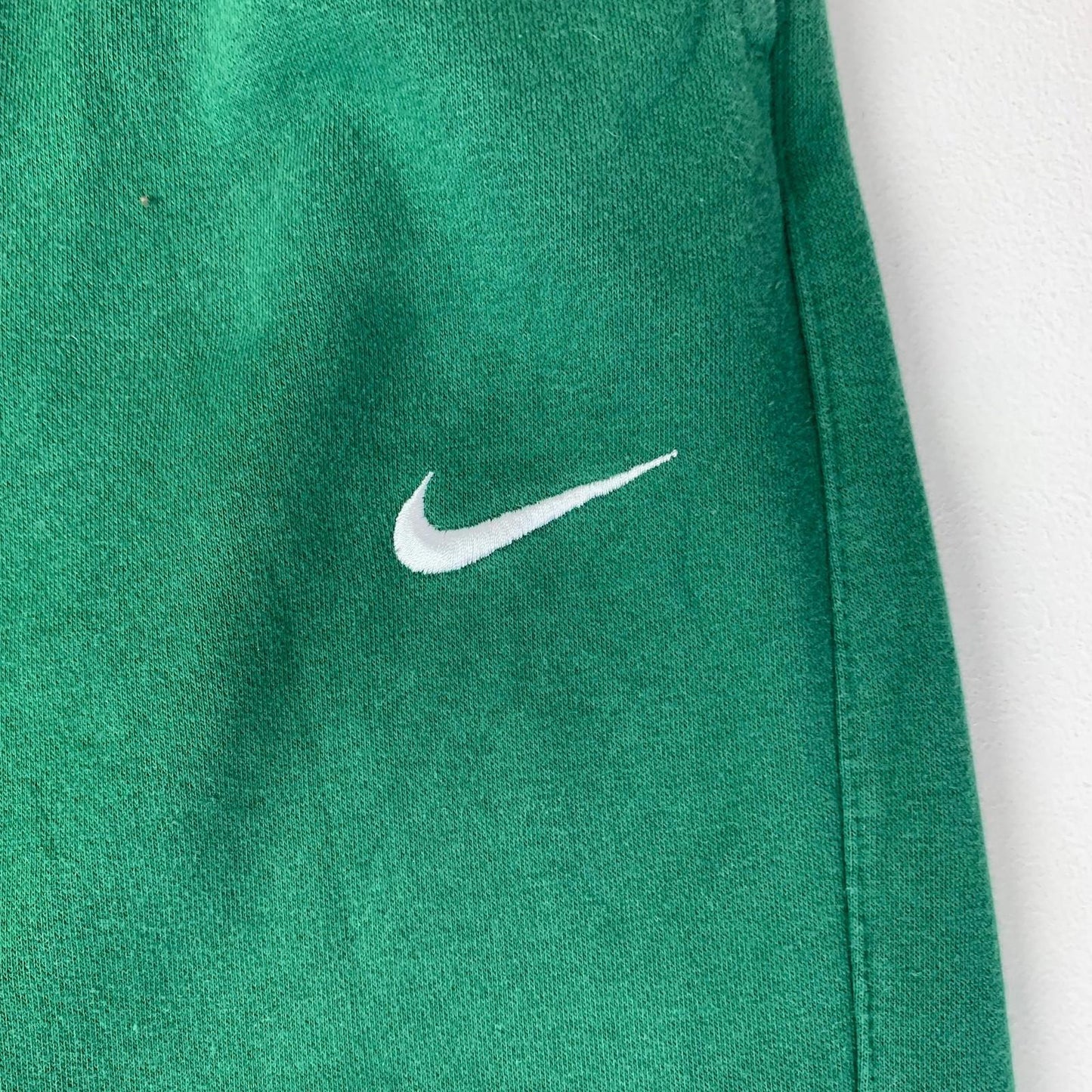 Nike Jogger Sweatpants Shamrock Logo Green Activewear Trousers Mens Medium