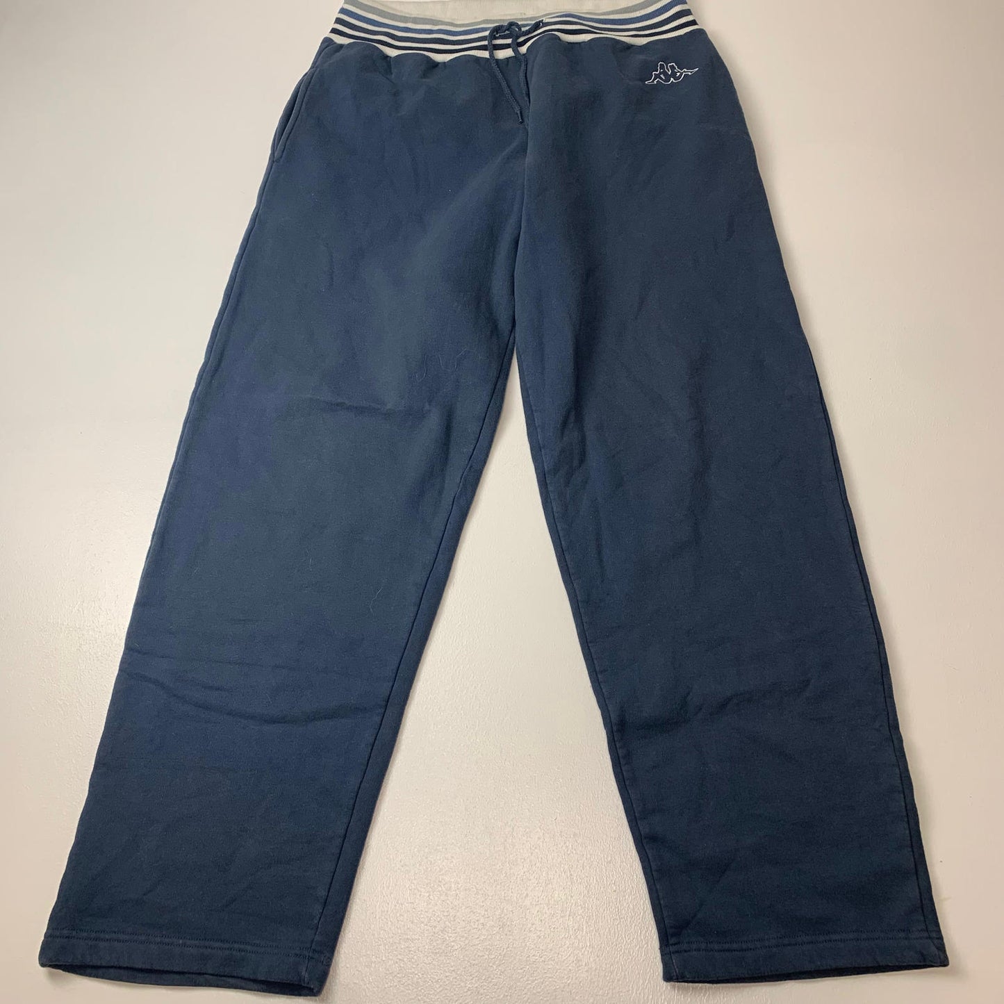 Women’s KAPPA Wide Fitting Thick Joggers / Blue / XL