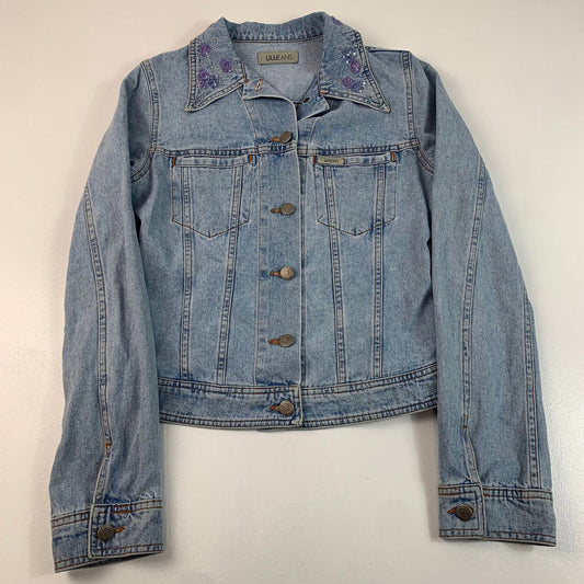 Woman’s LIU.Jo Jeans Denim Jacket / Light Blue / Medium / Cropped