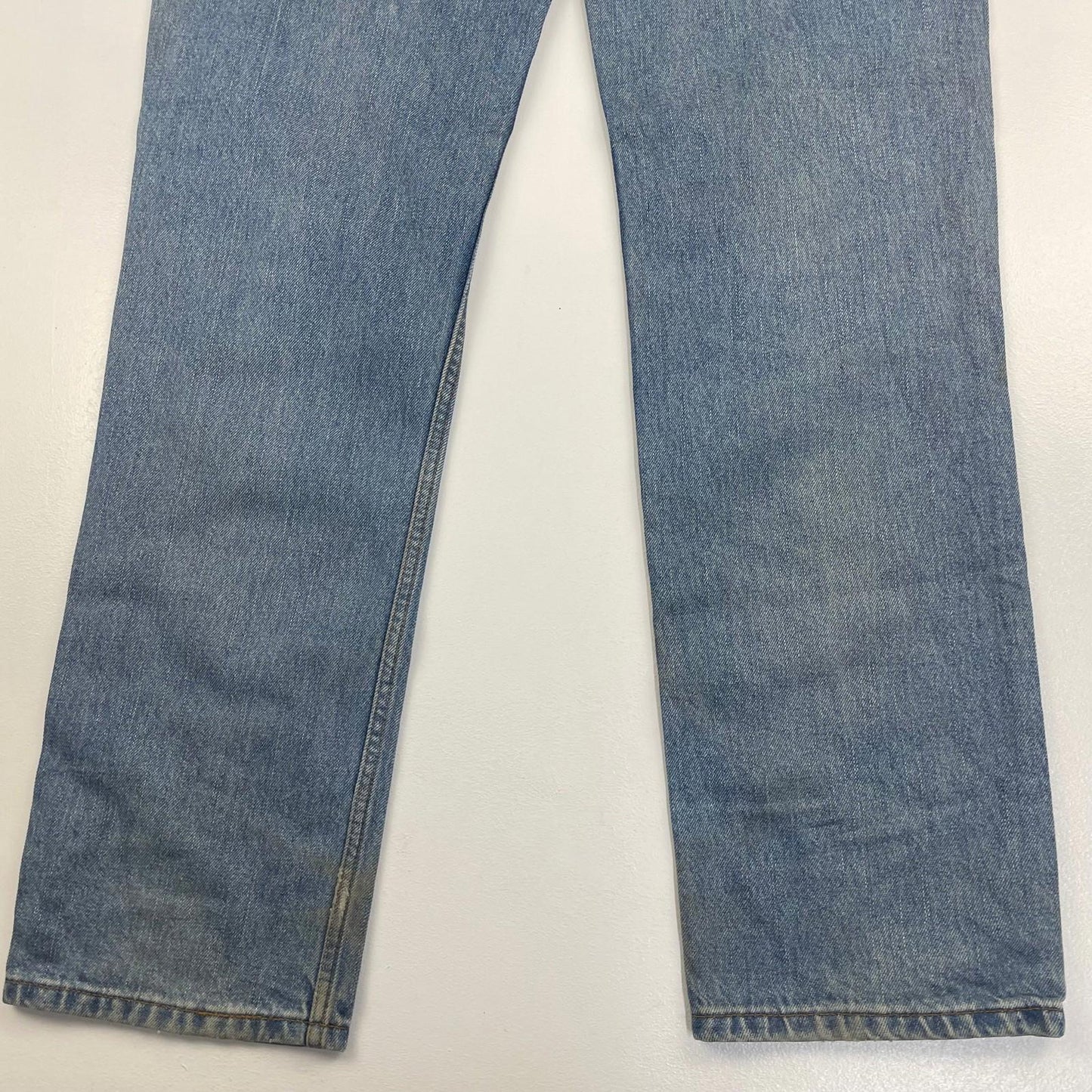 Levi's 516 Jeans Straight Leg Vintage Wash Blue Denim Mens W34 L34