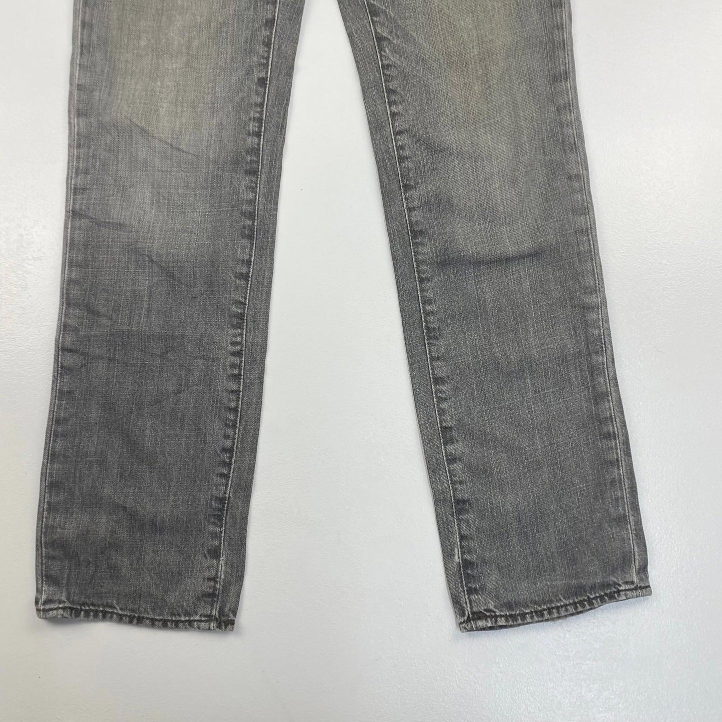 LEVI'S 511 Jeans Slim Fit Straight Leg Grey Denim Mens W29 L32