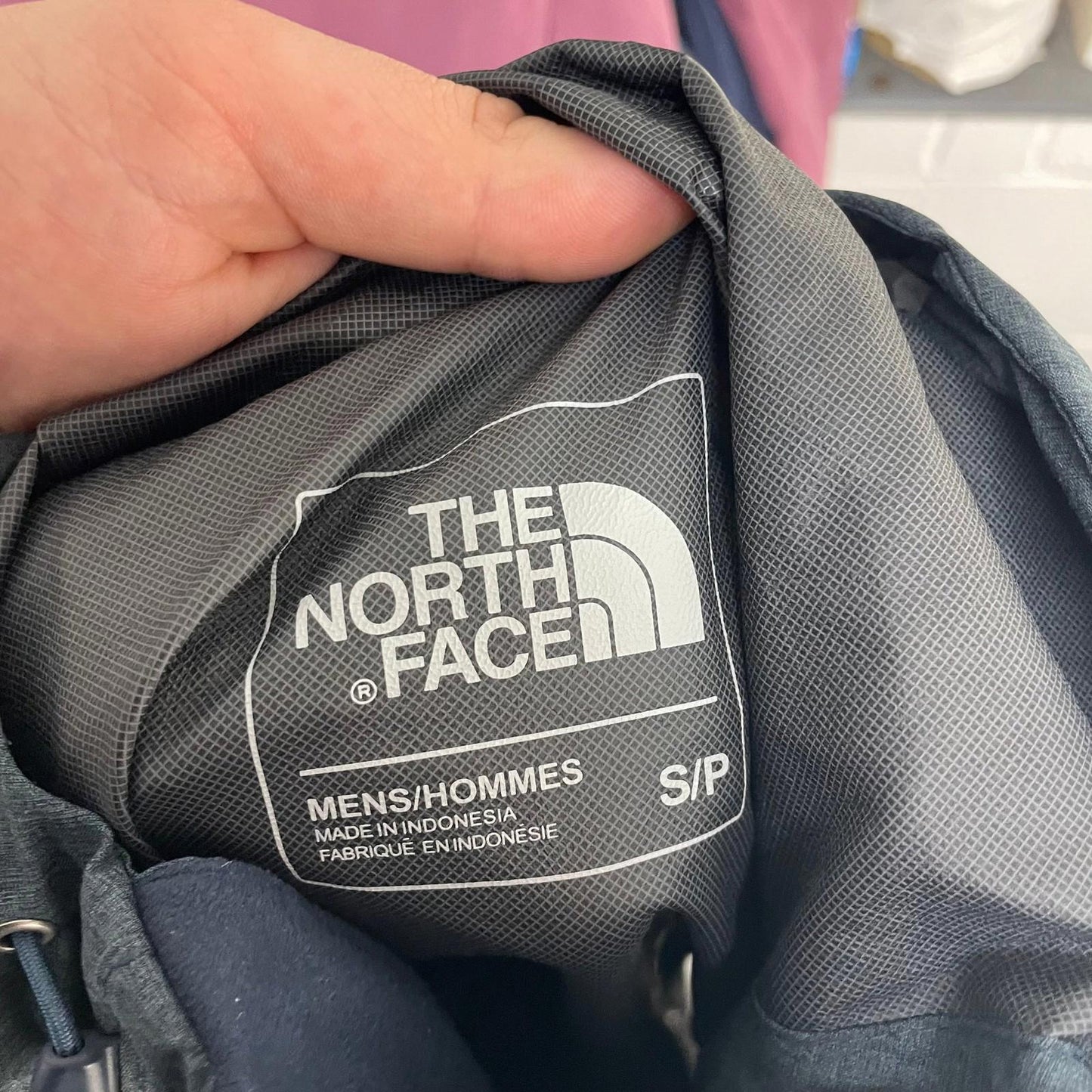 THE NORTH FACE Jacket DryVent Hooded Outdoor Waterproof Grey Mens S