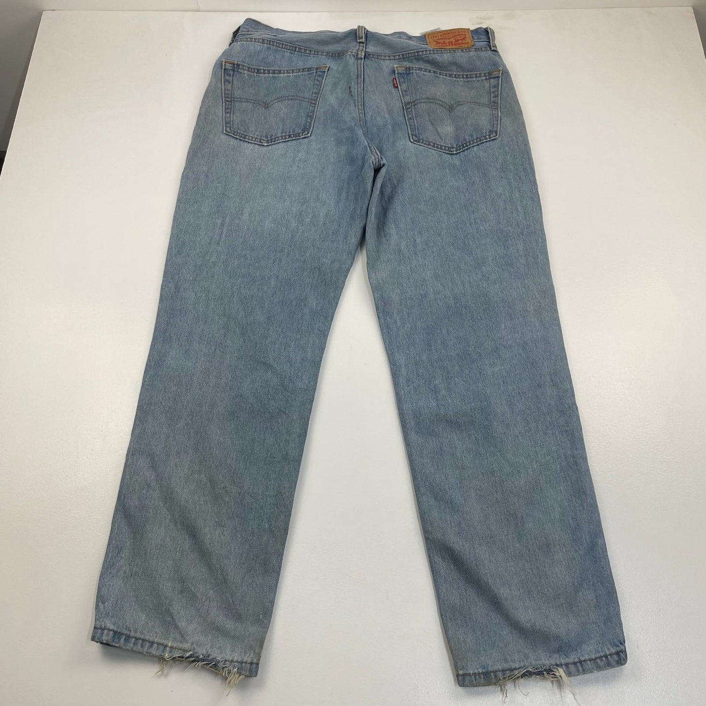 LEVI'S 550 Relaxed Fit Straight Leg Denim Jeans Blue Mens W36 L32