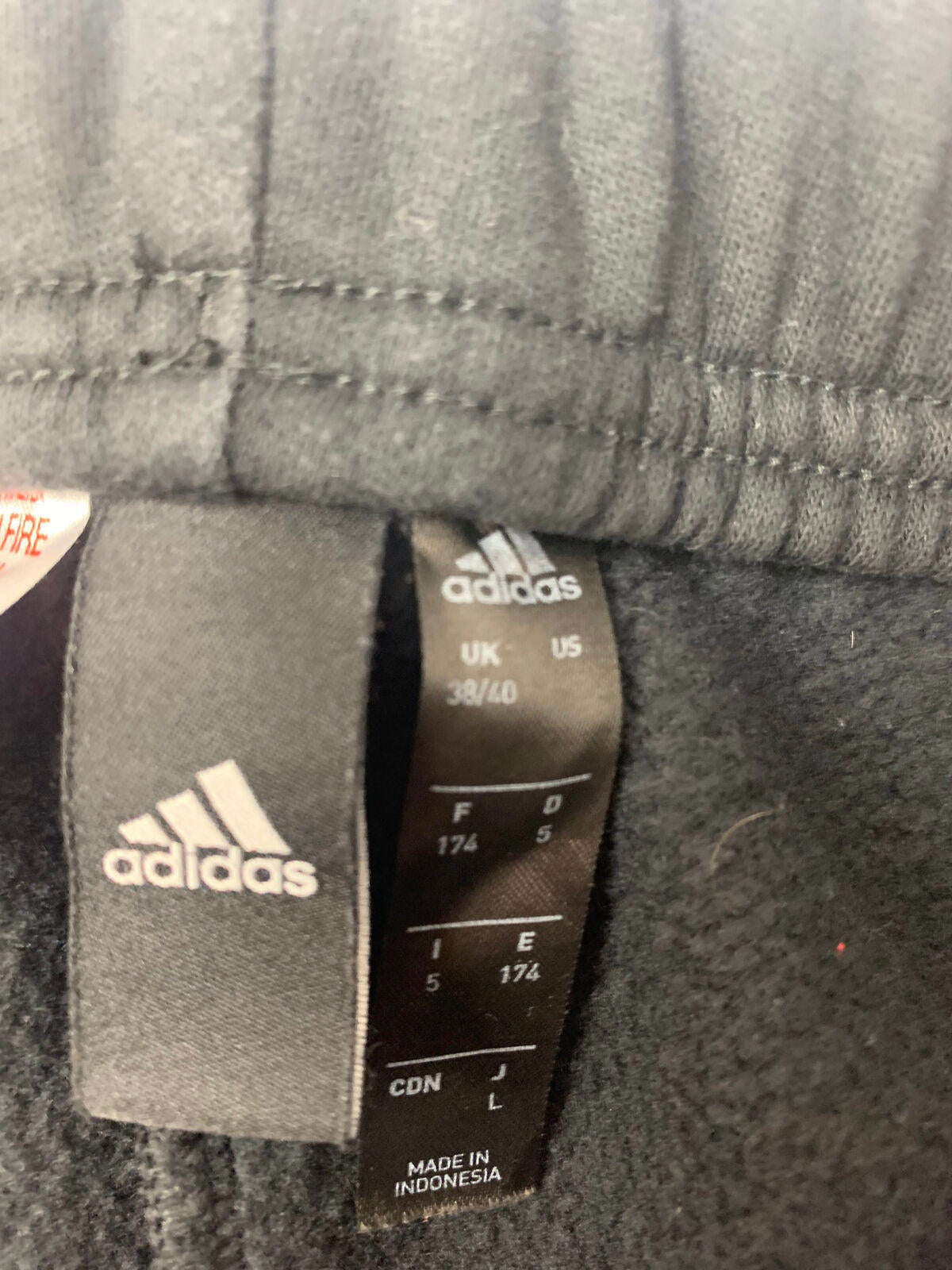 Women’s ADIDAS Jogging Bottoms / Black & White / Small / Regular Fit Joggers