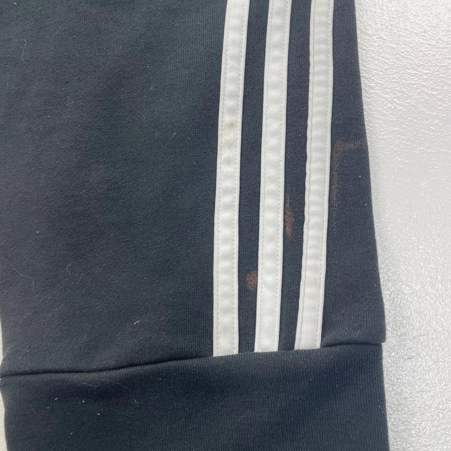 Adidas Climalite Jogger Trousers Stripe Black Women S 8-10