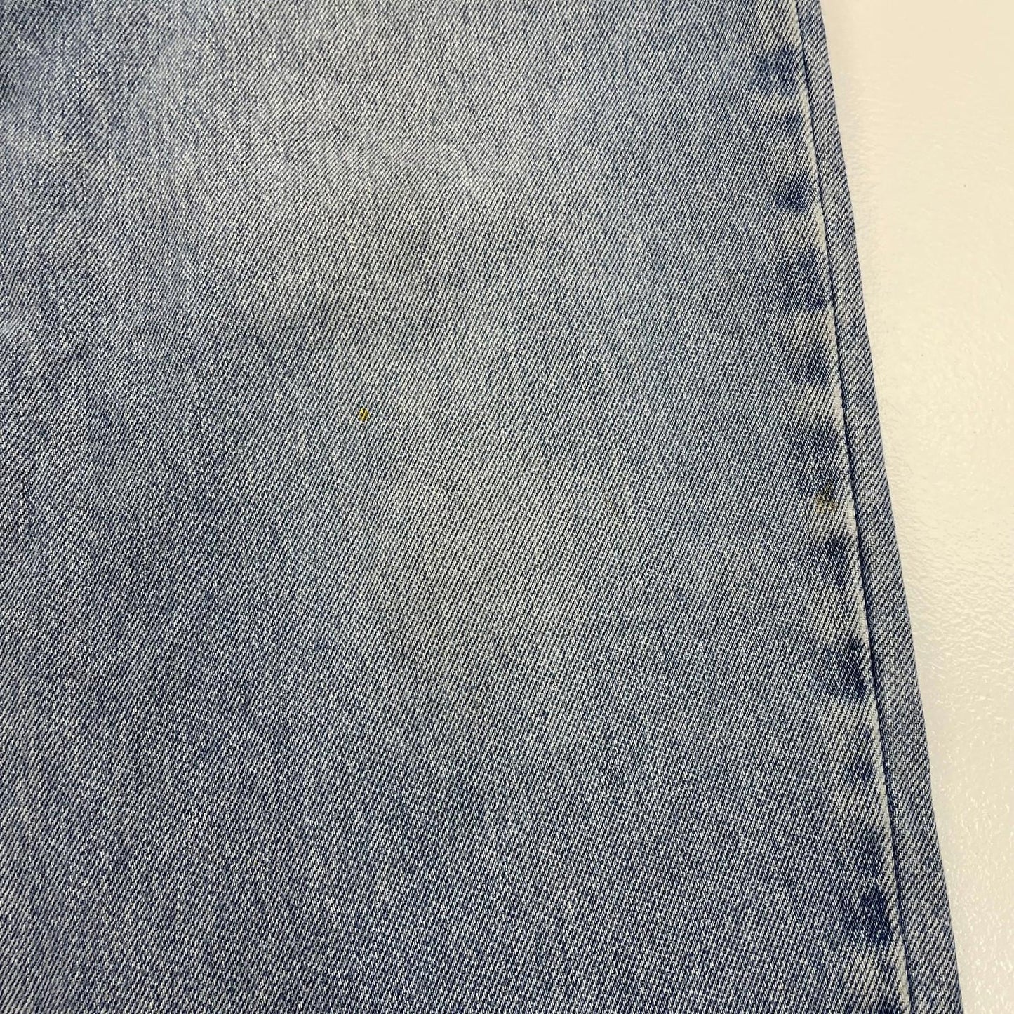 LEVI'S 550 RELAXED FIT Vintage Denim Jeans Mid 90s Blue Mens 38x32