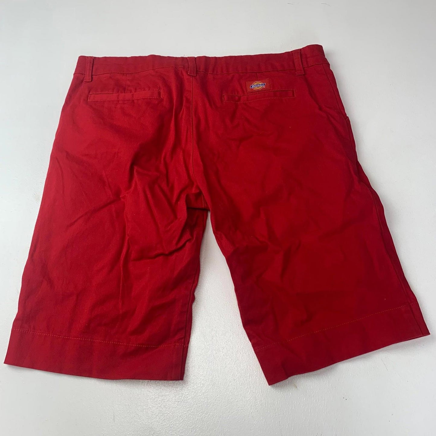 Dickies Red Bermuda Shorts Vintage Style Womens XL