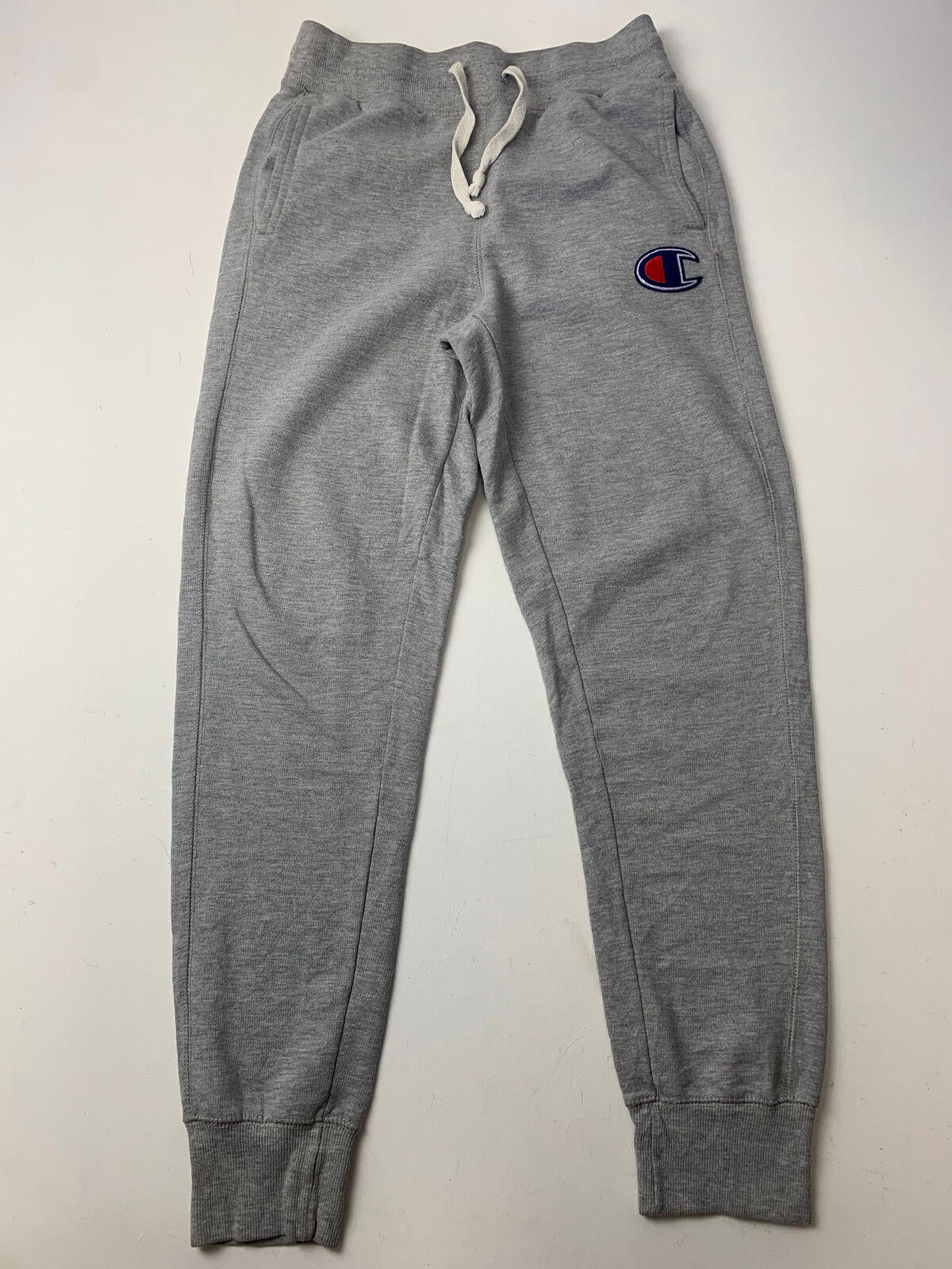 Womens CHAMPION Light Grey Jogging Bottoms / Small / Regular Fit Joggers