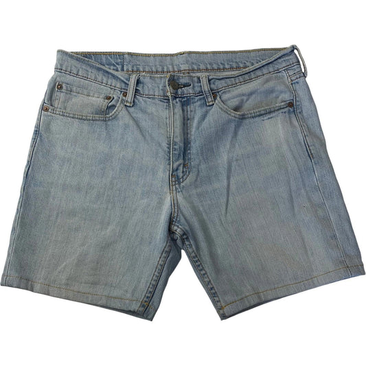 LEVI STRAUSS Denim Shorts Casual Light Wash Blue Summer Mens W34