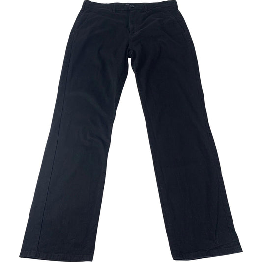Levi's Chino Trousers Straight Black Button Fly Mens W32 L32