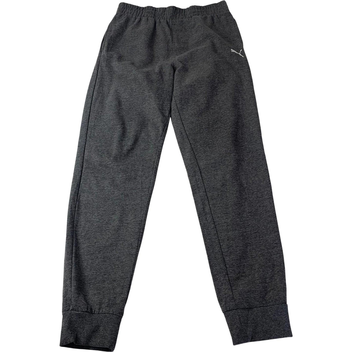 Puma Boys' Jogger Sweatpants Grey Elastic Waist 13-14 Years L