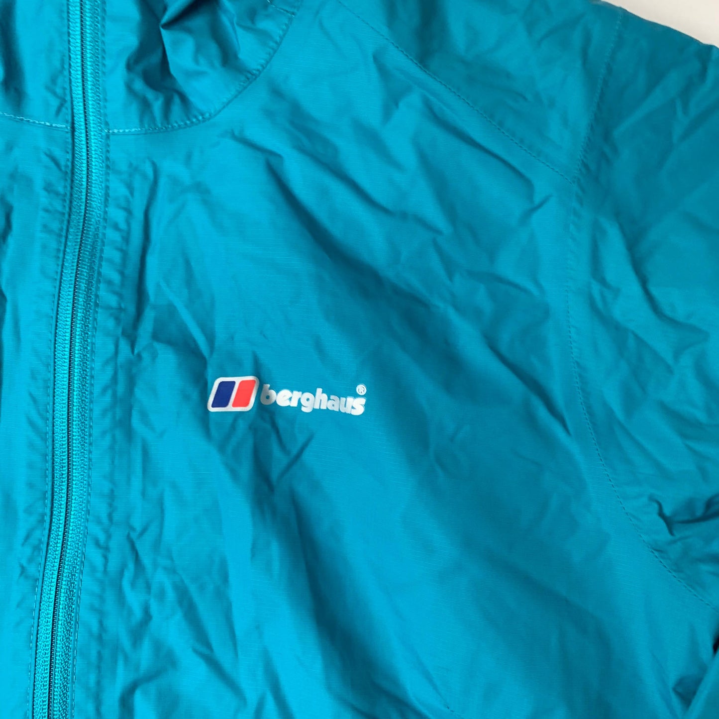 Woman’s BERGHAUS Hydro Shell Jacket / Green / Uk12 / Medium / Hiking / Walking