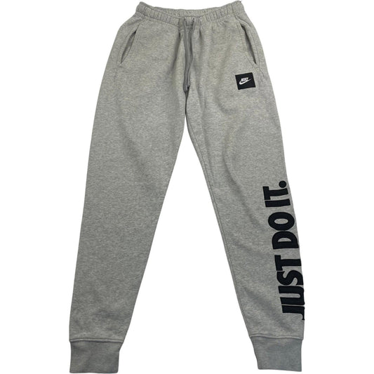Nike Jogger Sweatpants Just Do It Grey Mens XS
