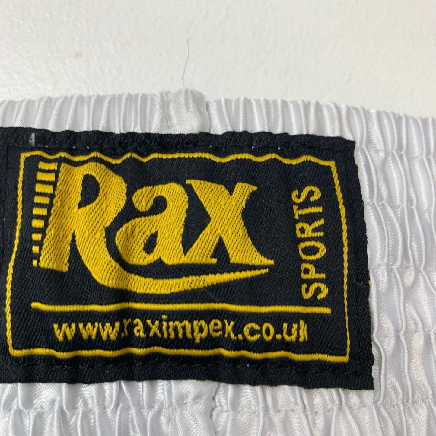 RAX SPORTS Boxing Shorts Athletic Black Silver Boys 11/12 Years