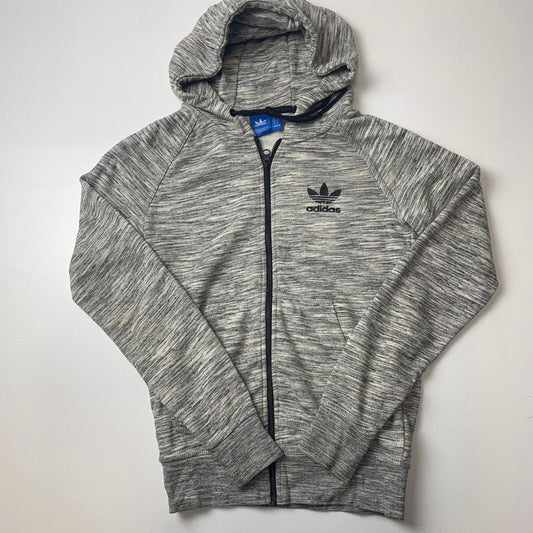 Women’s ADIDAS Full Zip Hoodie / Grey / UK6 /XS