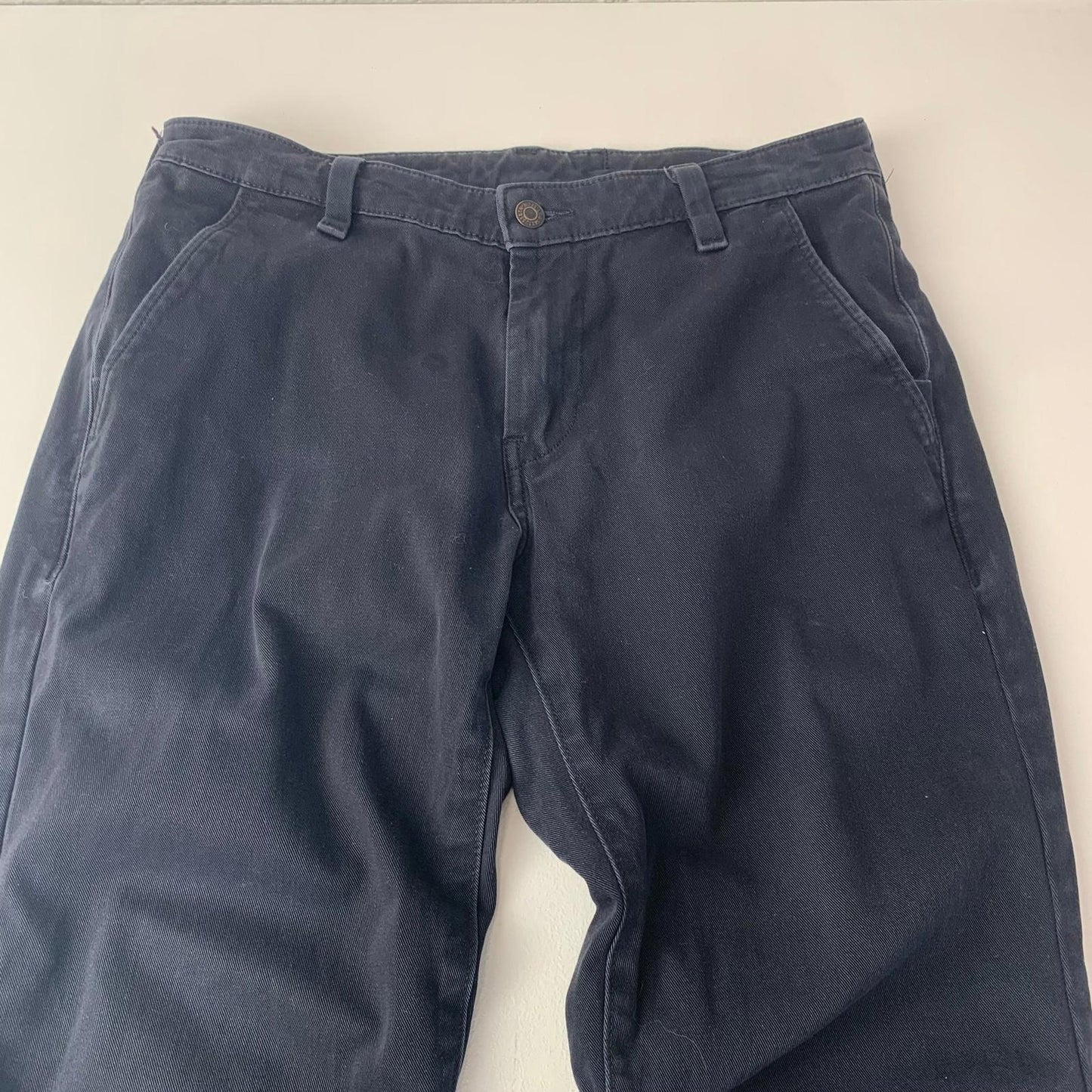 Levi's Commuter Trousers Straight Leg Stretch Black Mens W32 L31