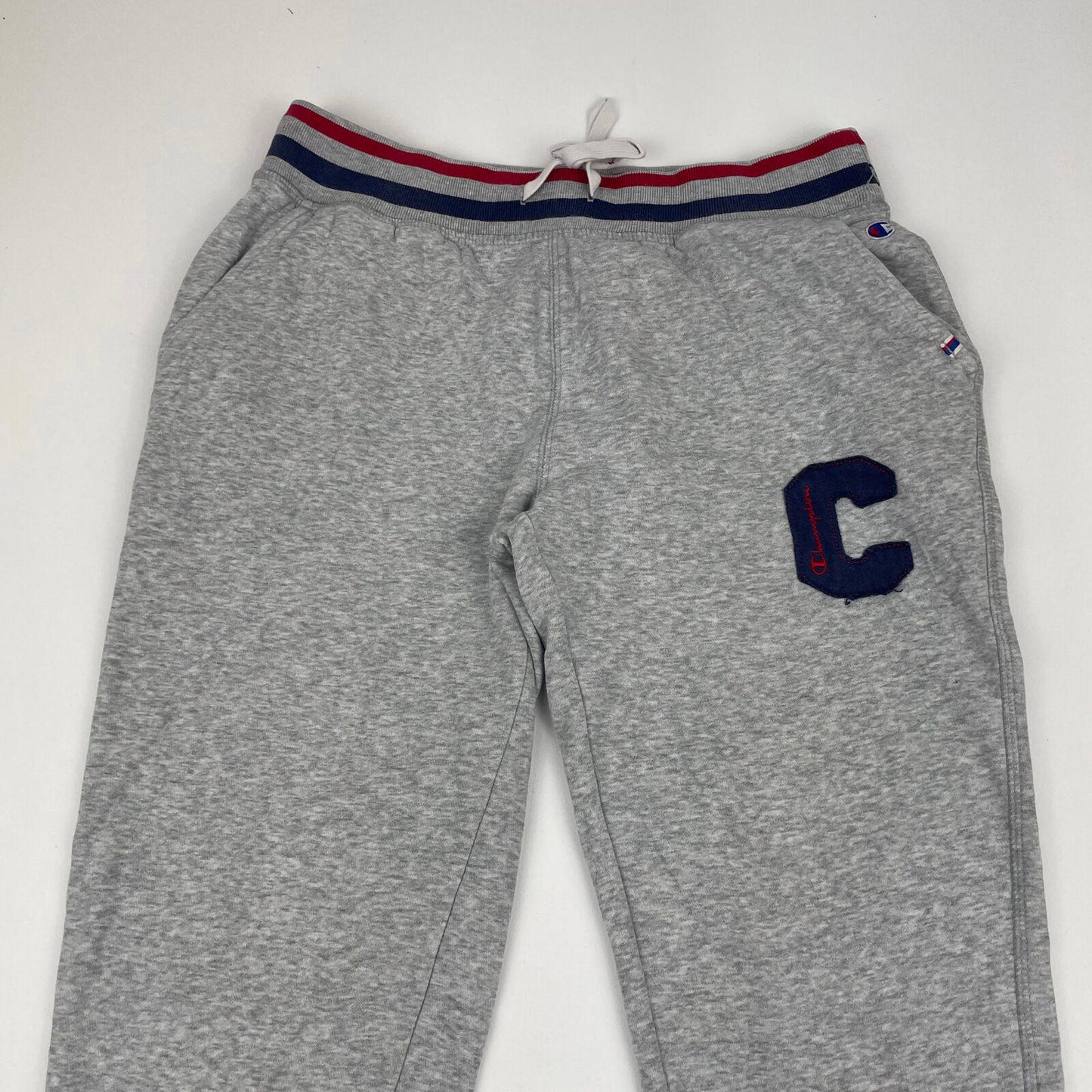Men’s Grey CHAMPION Joggers , Sweatpants , Varsity Style , Size XS
