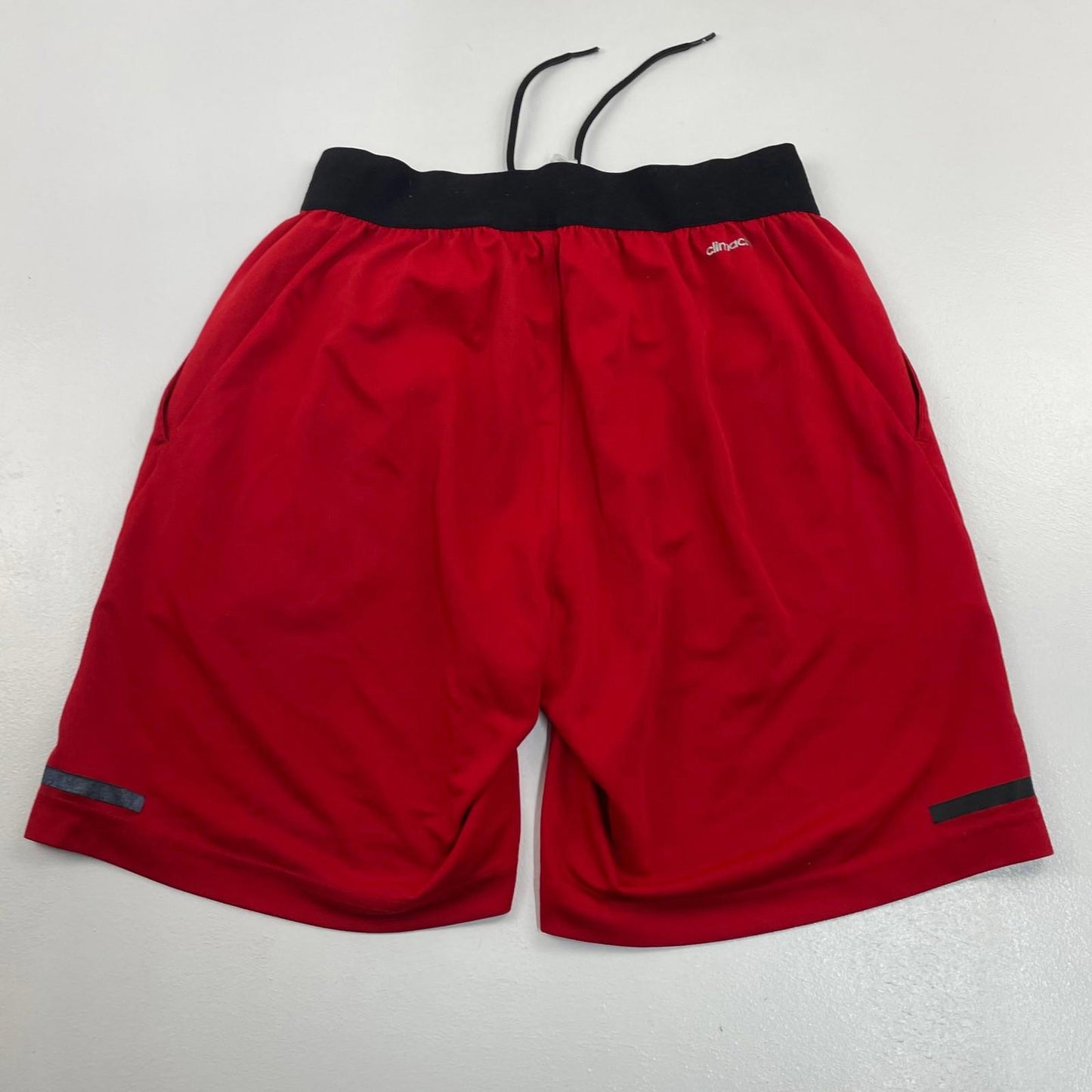 ADIDAS Climachill Activewear Shorts Breathable Athletic Red Mens Medium