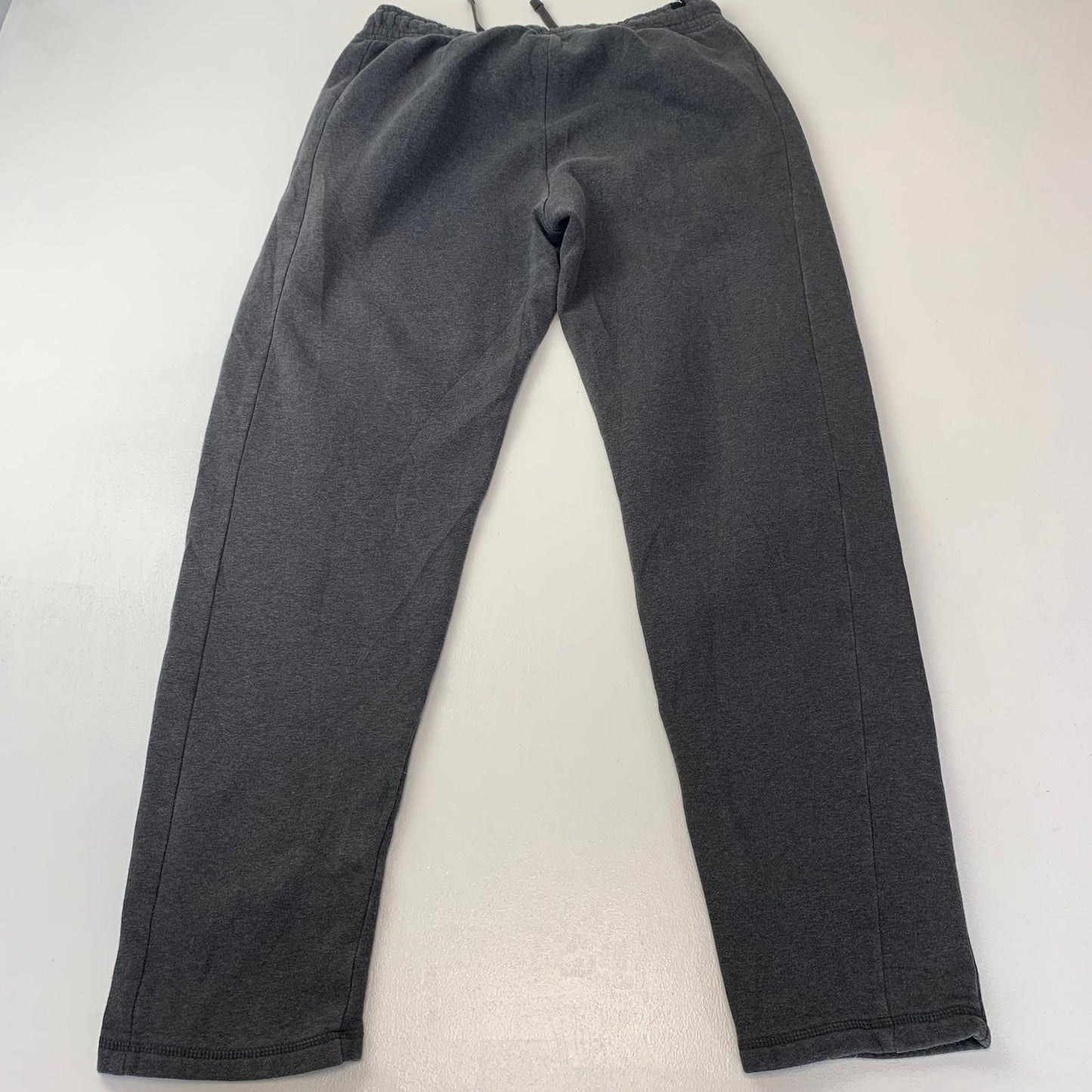 PUMA Jogger Sweatpants Elastic Waist Drawstring Grey Mens Medium