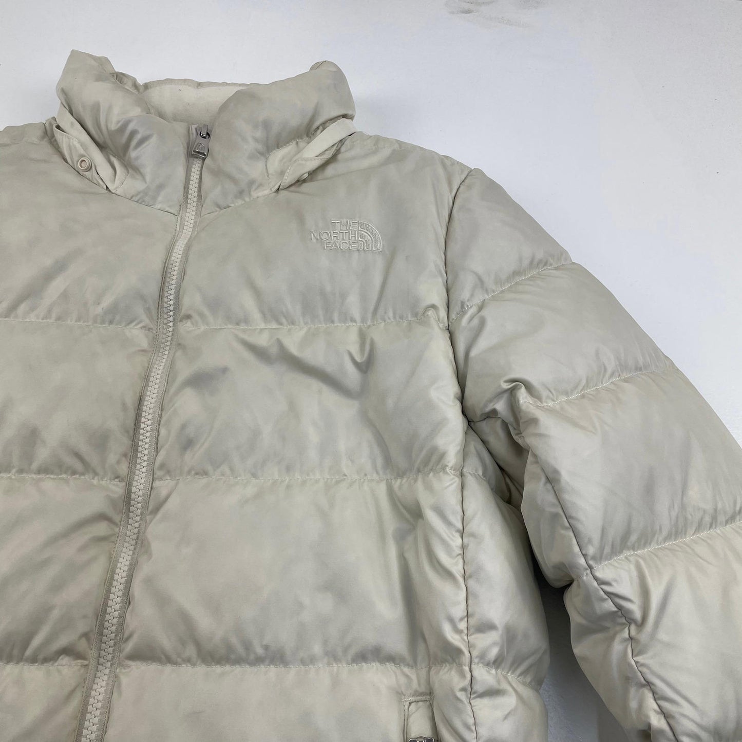 Women’s THE NORTH FACE Cream 550 Down Puffer Jacket , Size M