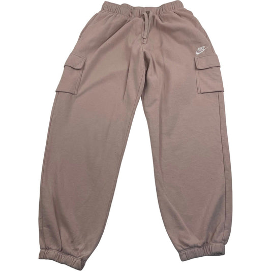 NIKE Cargo Joggers Casual Style Pink Mens Small