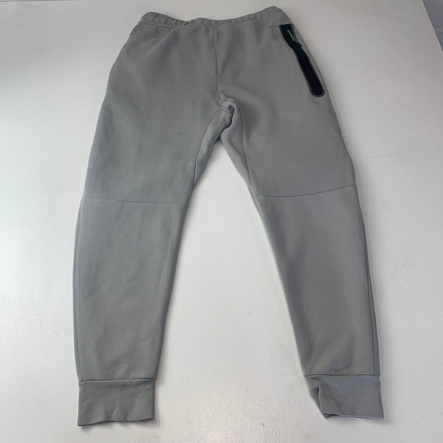 Nike Tech Fleece Joggers Grey Black Activewear Trousers Mens Size S