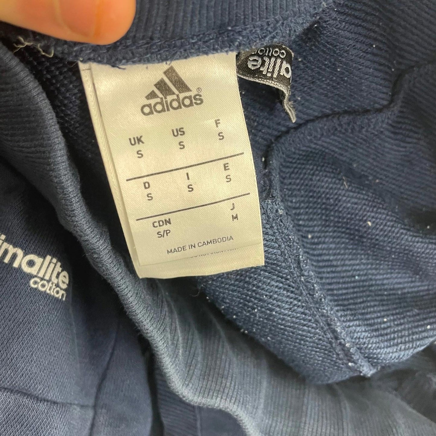 Adidas Climalite Logo Shorts Blue Casual Athletic Mens Size S