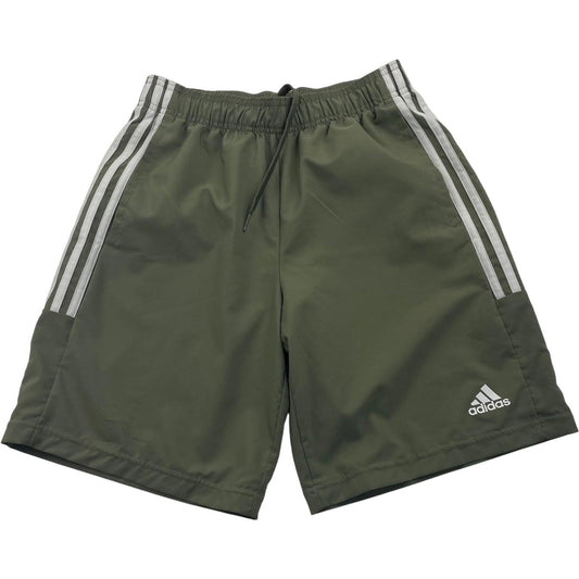Adidas Men's Athletic Shorts Drawstring Green Classic Style Small