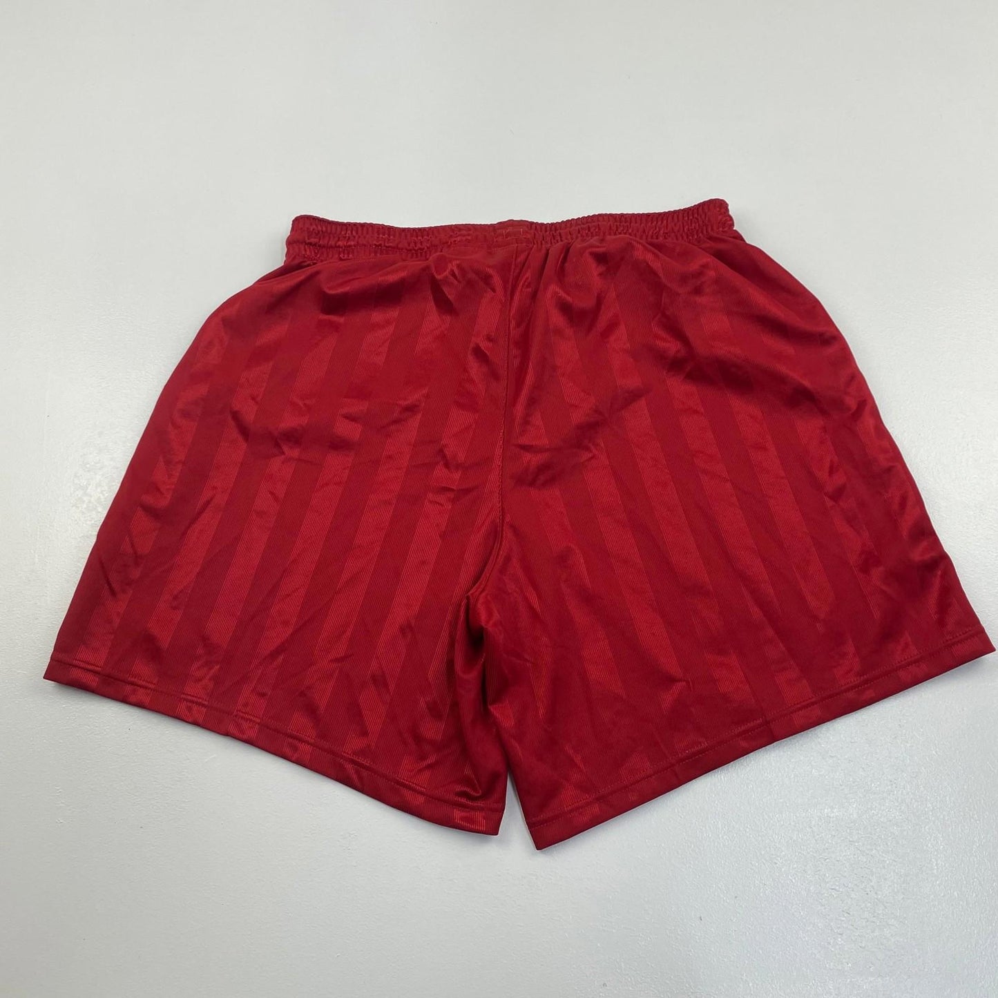 NIKE Activewear Shorts Athletic Red Swoosh Mens Medium
