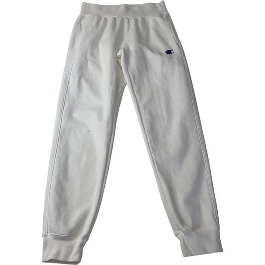 Champion Reverse Weave Jogger Track Pants White Womens Size S