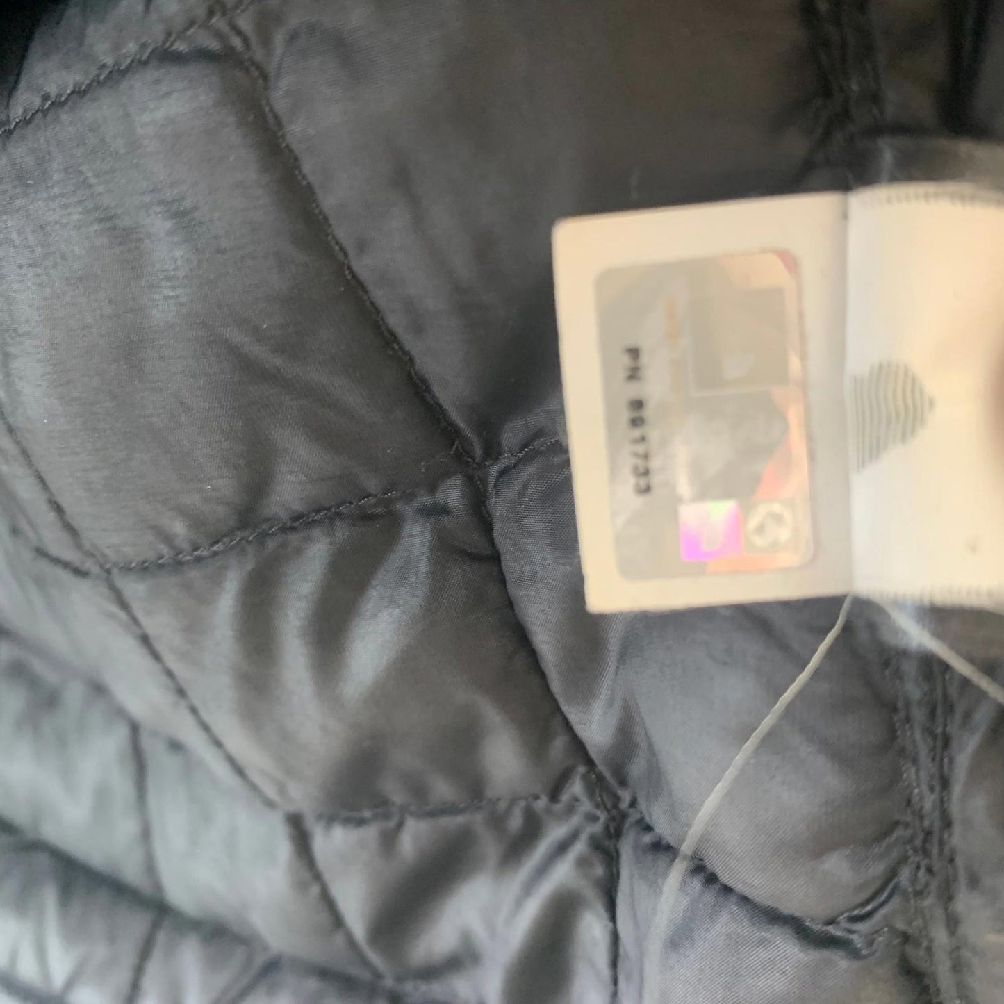 The North Face Thermoball Puffer Jacket Quilted Black Womens Large